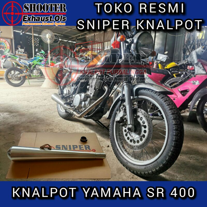 Knalpot yamaha SR 400 Cc #sr400