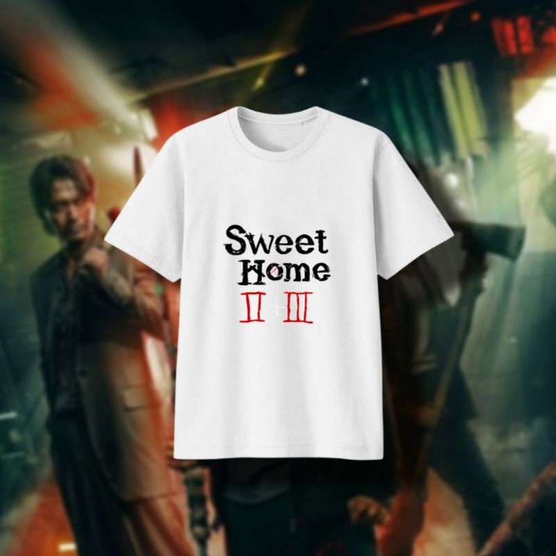 KAOS DRAMA KOREA SWEET HOME II+III SEASON 2/KAOS SWEET HOME SONGKANG COTTON 24S