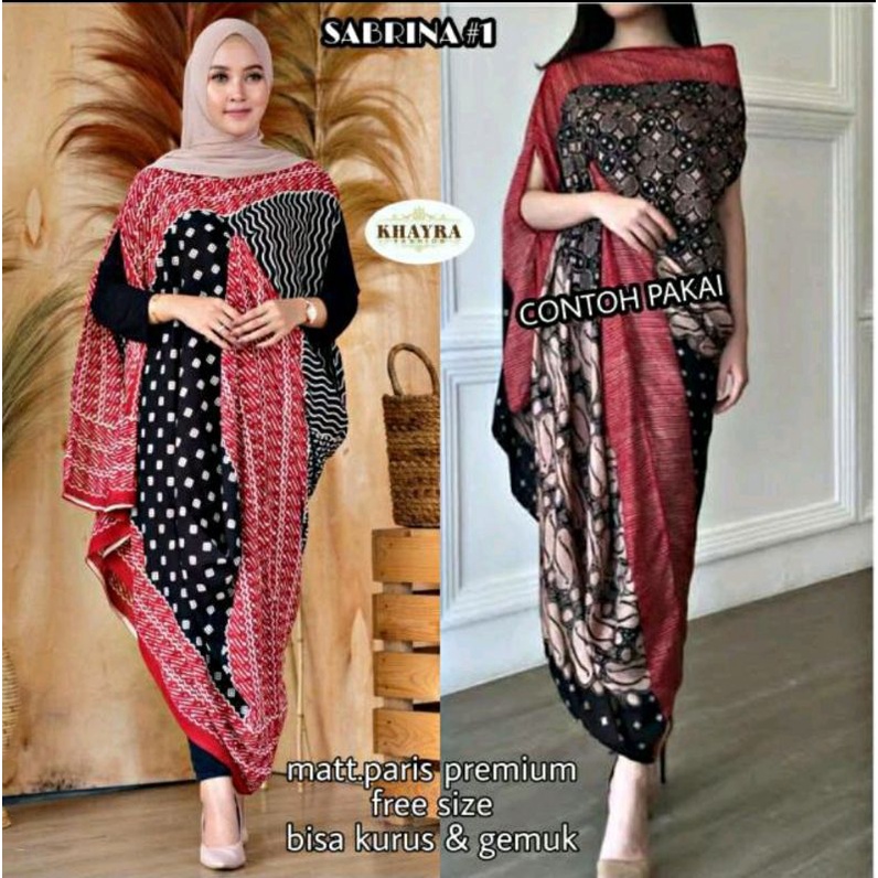 Kaftan Sabrina Dress Batik Kaftan paris batik solo ORI