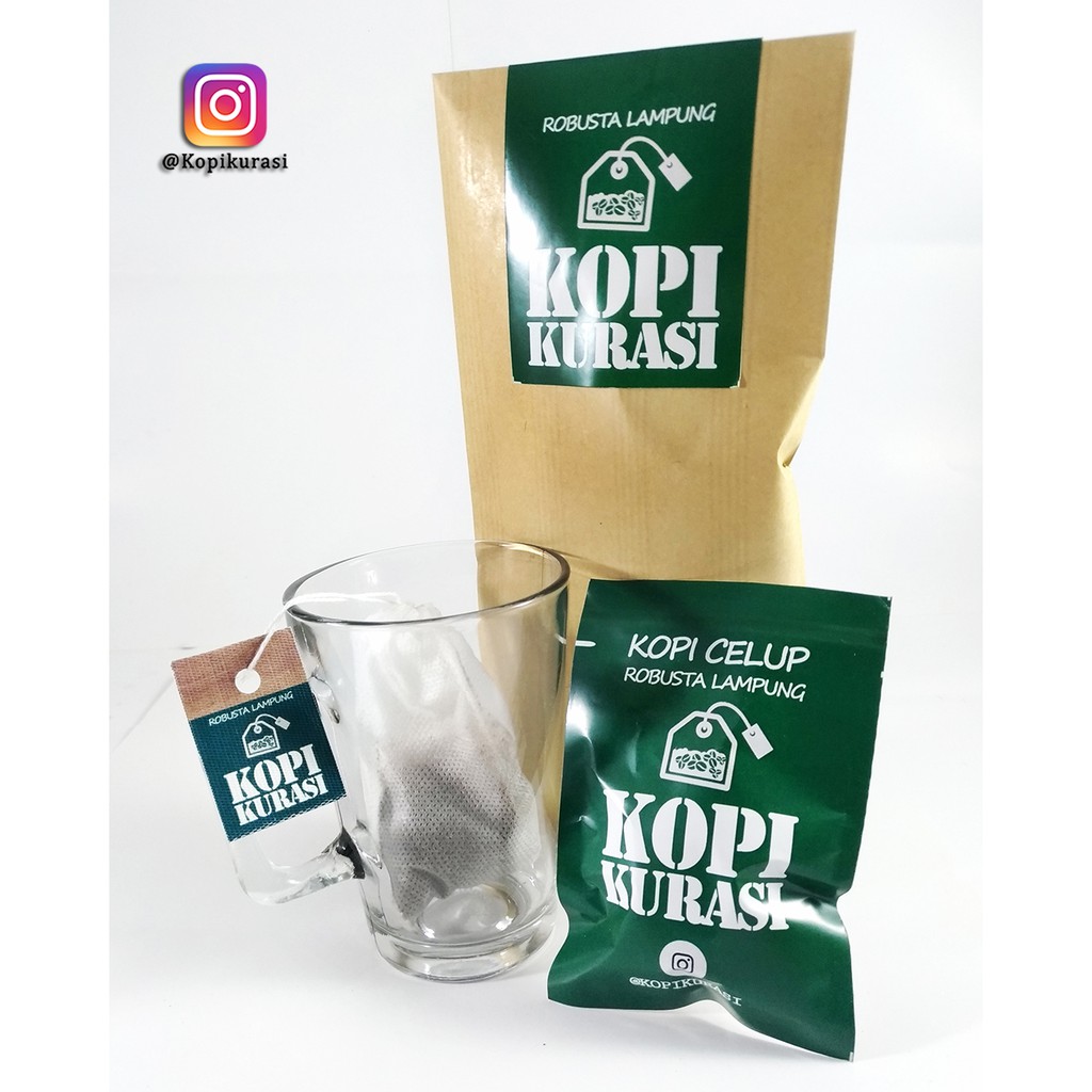 

Kopi Celup Robusta Lampung isi 3 sachet - KopiKurasi