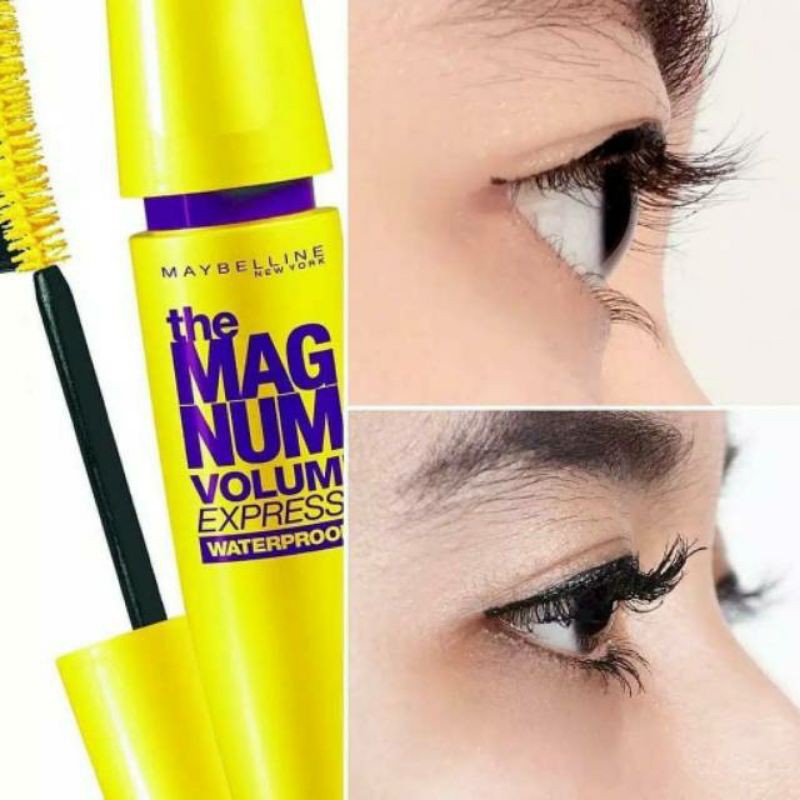 [ECER] MASCARA MAYBELLINE THE MAGNUM COVER KUNING VOLUME EXPRESS