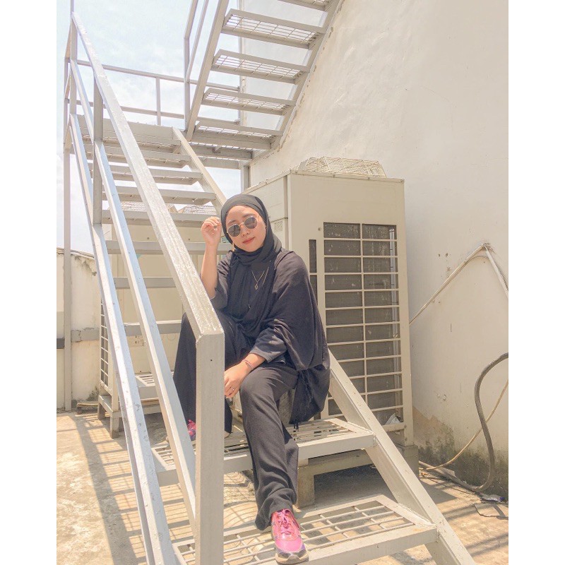 One set polos / one set outer / kulot polos / outer polos