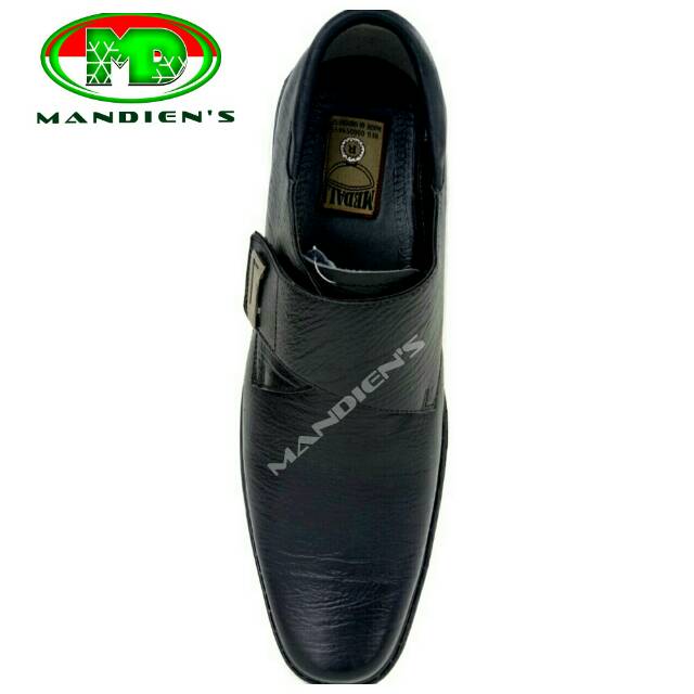 MANDIENS - SJ156 Sepatu Formal Pria Kulit Asli Original Medali Export Quality