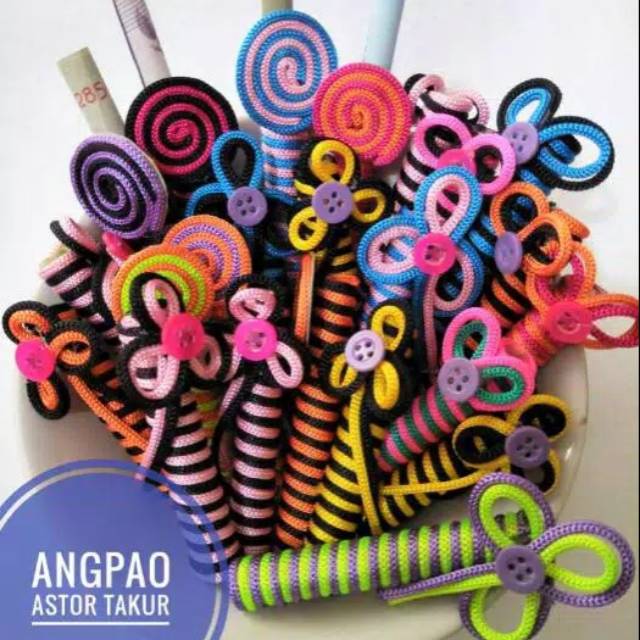 

souvenir angpao Astor Lebaran Tali kur/ takur