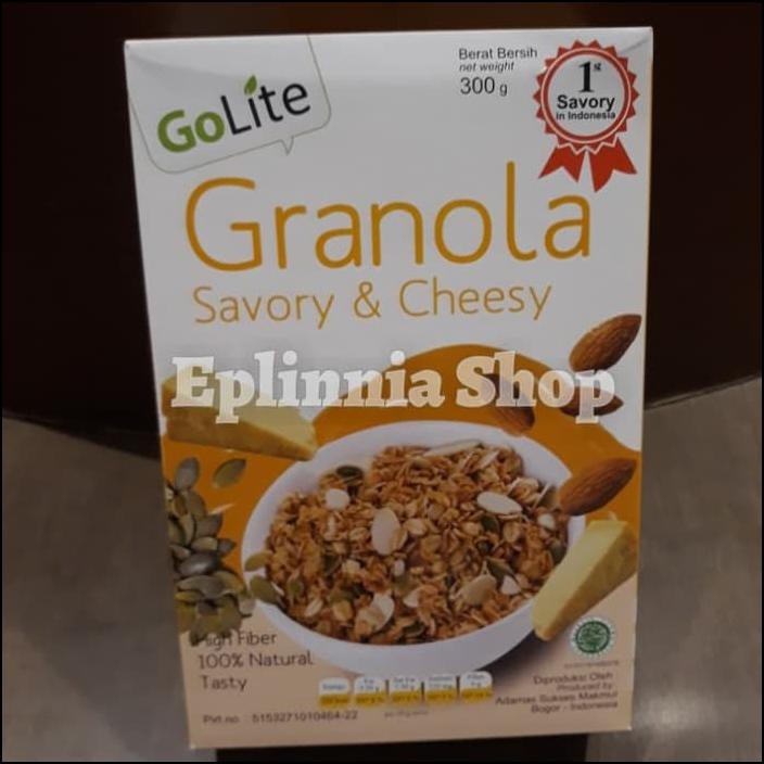 

GO LITE GRANOLA SAVORY & CHEESY 300GR