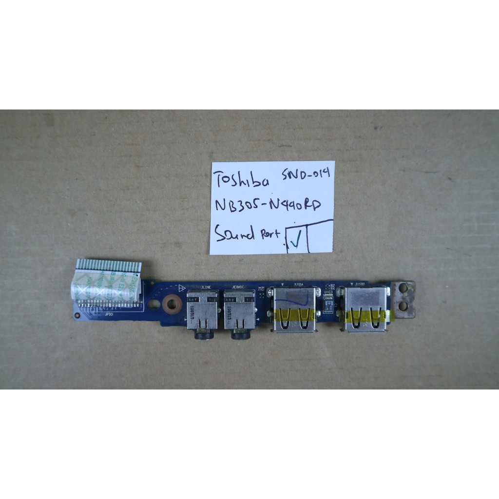 SOUND PORT TOSHIBA NB305-N440RD SND-014