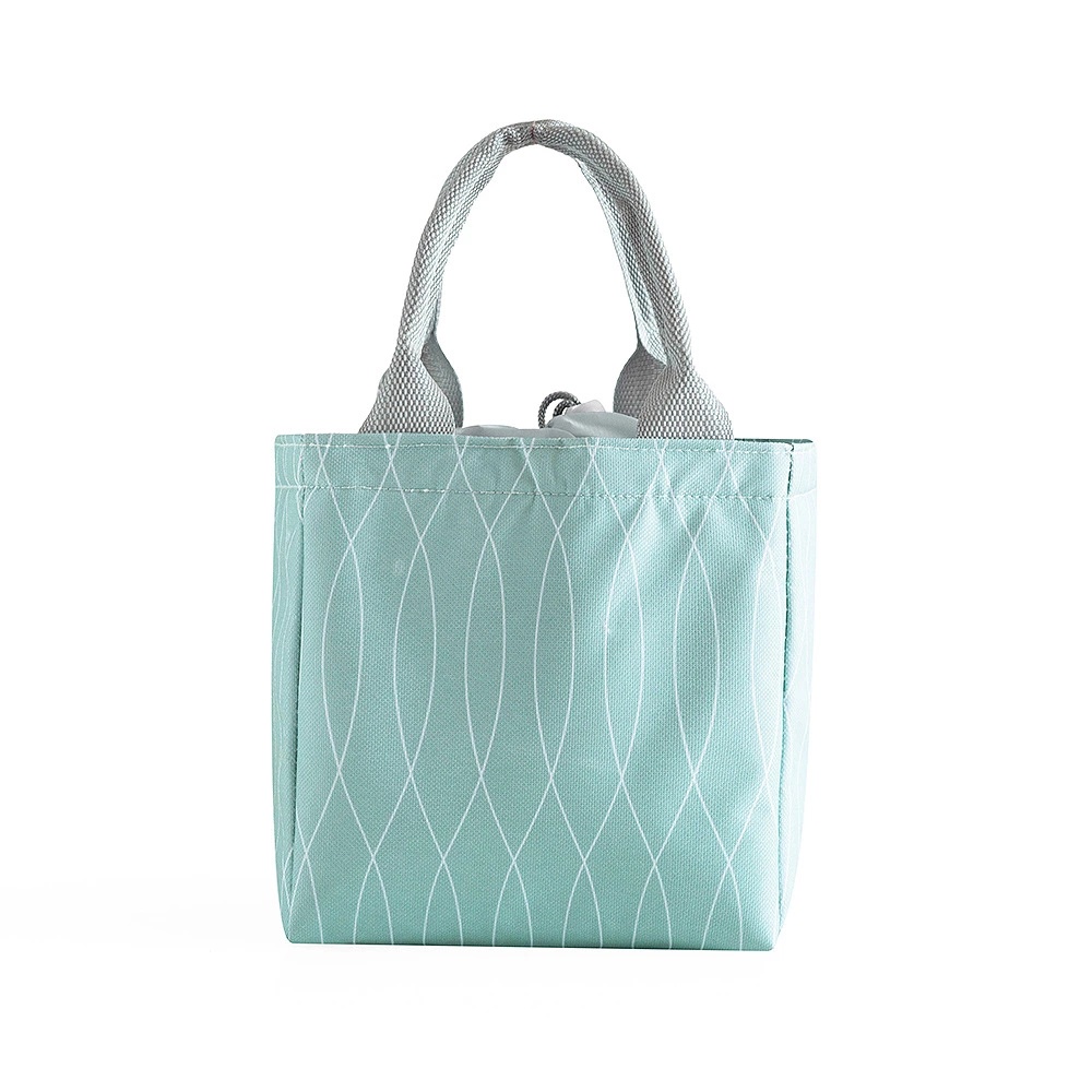 Gobra ♕ PA005 Tas Bekal Pattern Modern Lunch Cooler Bag Salur Makanan Aluminium Kotak Makan Import