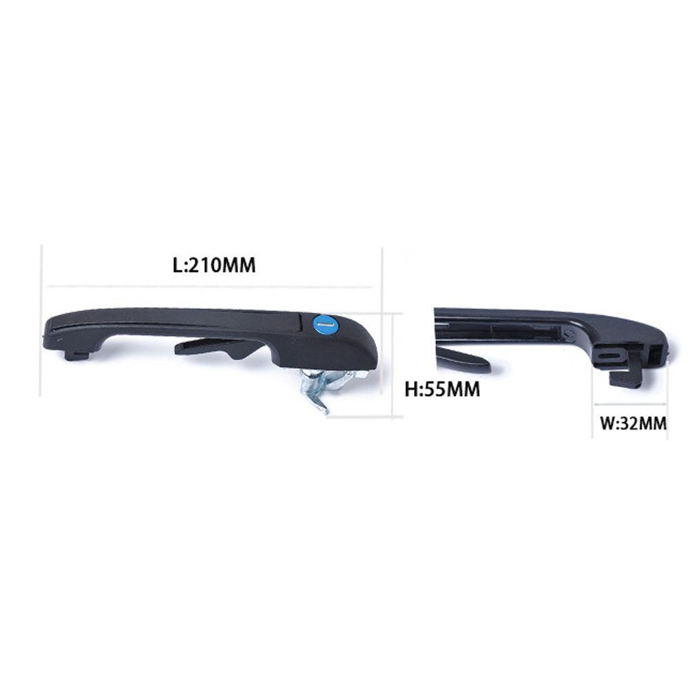 Populer Handle Pintu Pengganti Mobil Mobil Part Kiri/Kanan Luar Knob Pintu Untuk VW Volkswagen Golf Jetta Passat