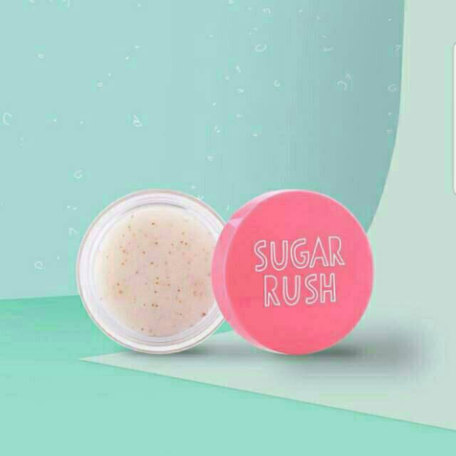 ☃Cutezz_Ching1☃Emina Sugar Rush Lip Scrub 4.2g - Scrub Bibir