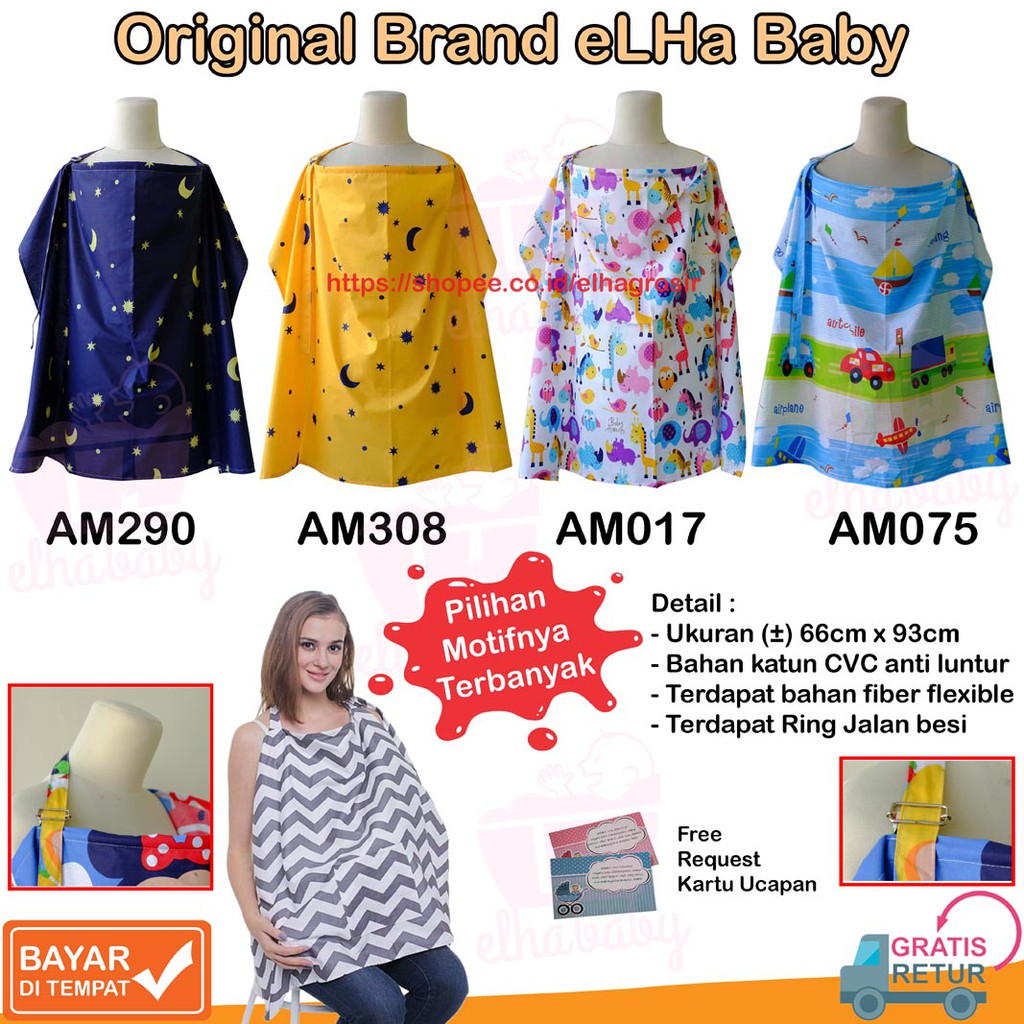 Perlengkapan Bayi Baru Lahir Perlengkapan Bayi apron menyusui Baby Gift nursing cover Cod