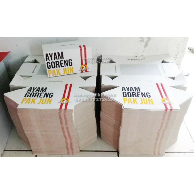 

dus fried chicken murah
