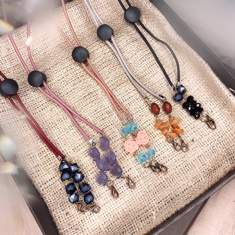 YARA - Strap Mask With Stopper / Strap Masker 2in1 / Tali Masker✨