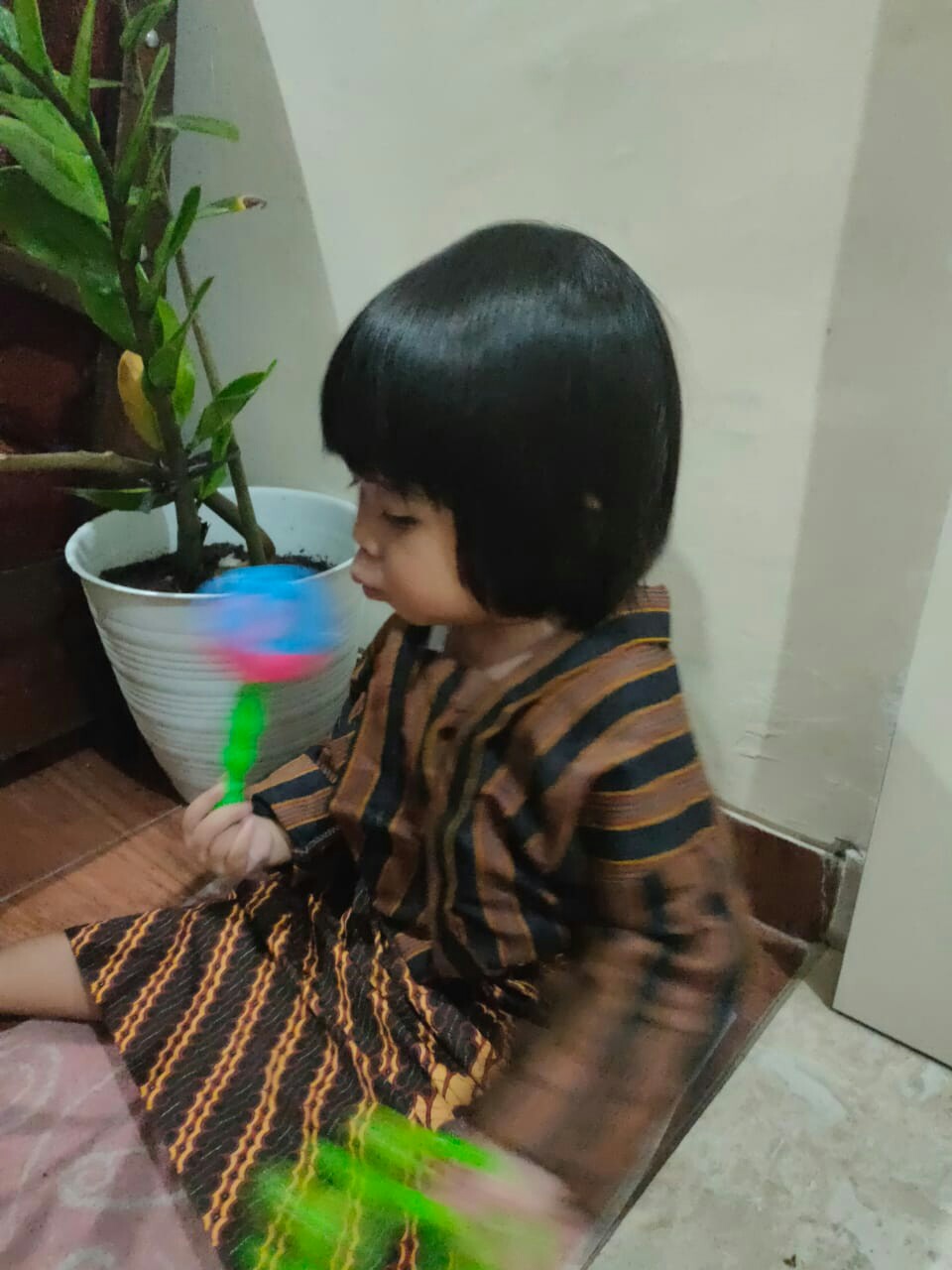 Se Set Kebaya Lurik Dan Rok Batik Anak Instan