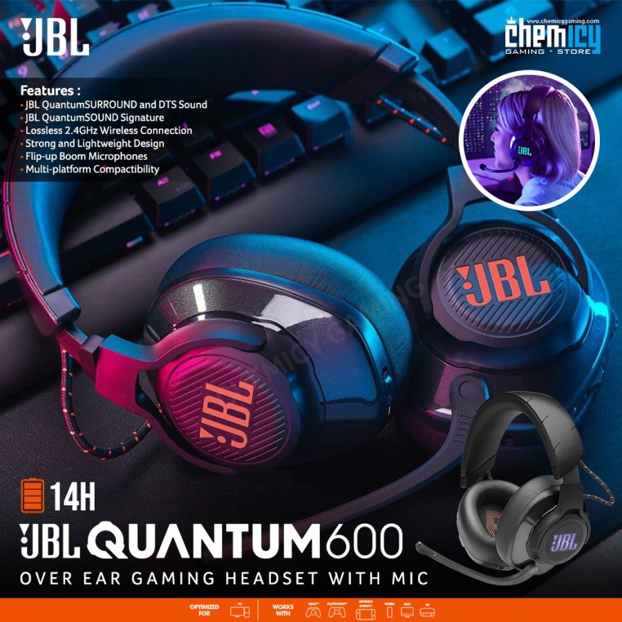 JBL Quantum 600 / Q600 Wireless Gaming Headset