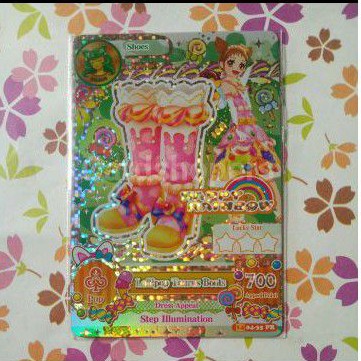 aikatsu premium shoes lollipop taurus boots otome pop season 2 versi 4