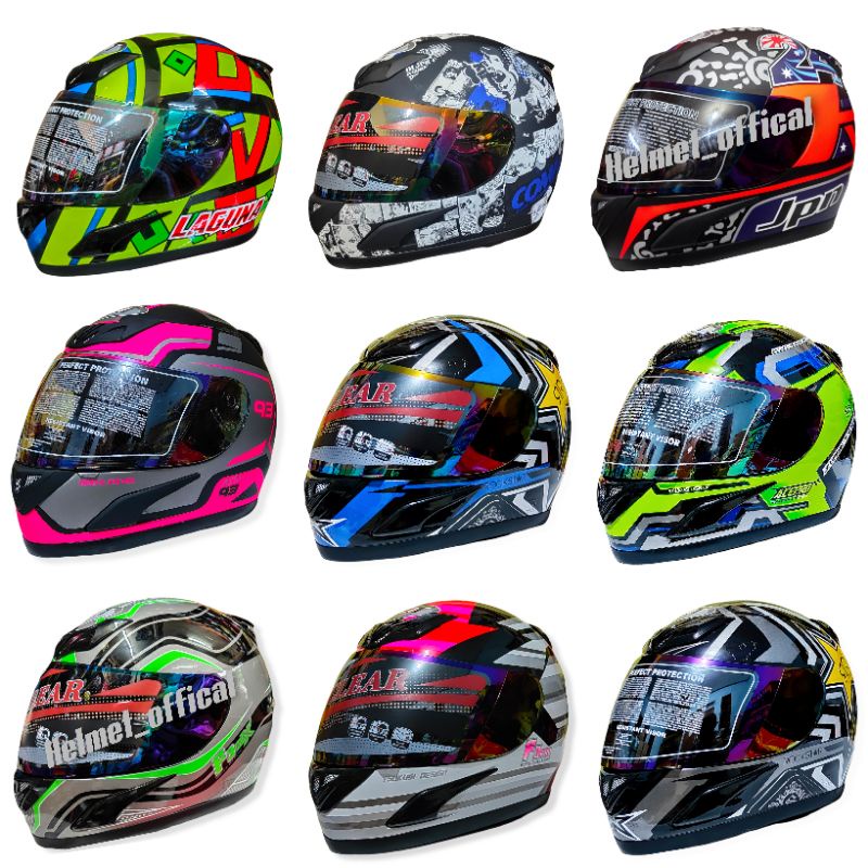 HELM FULL FACE JPN MOTIF