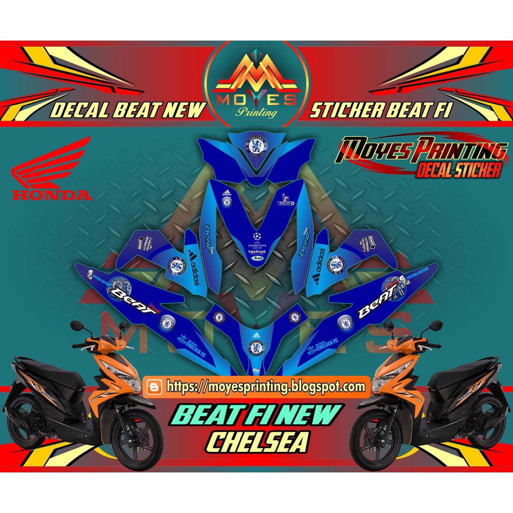 Decal Beat Fi Esp full body stiker -  decal stiker full body honda