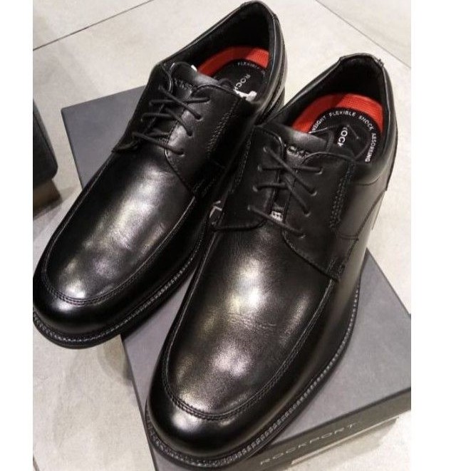 SEPATU FORMAL KULIT PRIA ROCKPORT CHARLESROAD APRON TOE ORIGINAL
