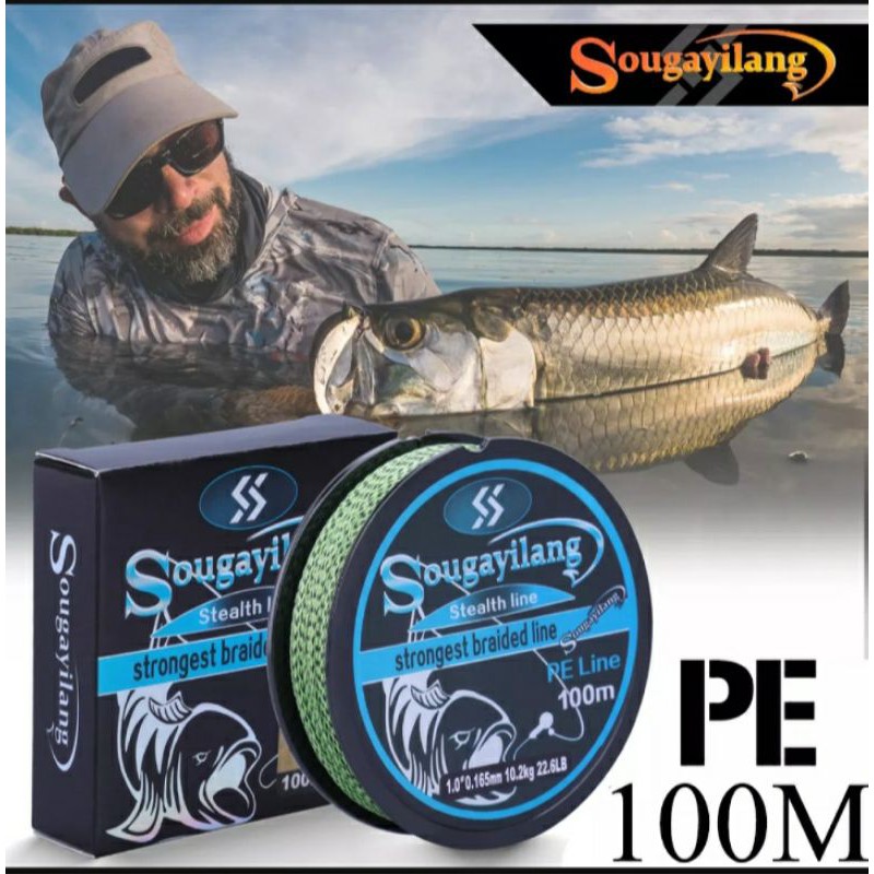 Sougayilang PE Braided Line (Stealth Line)