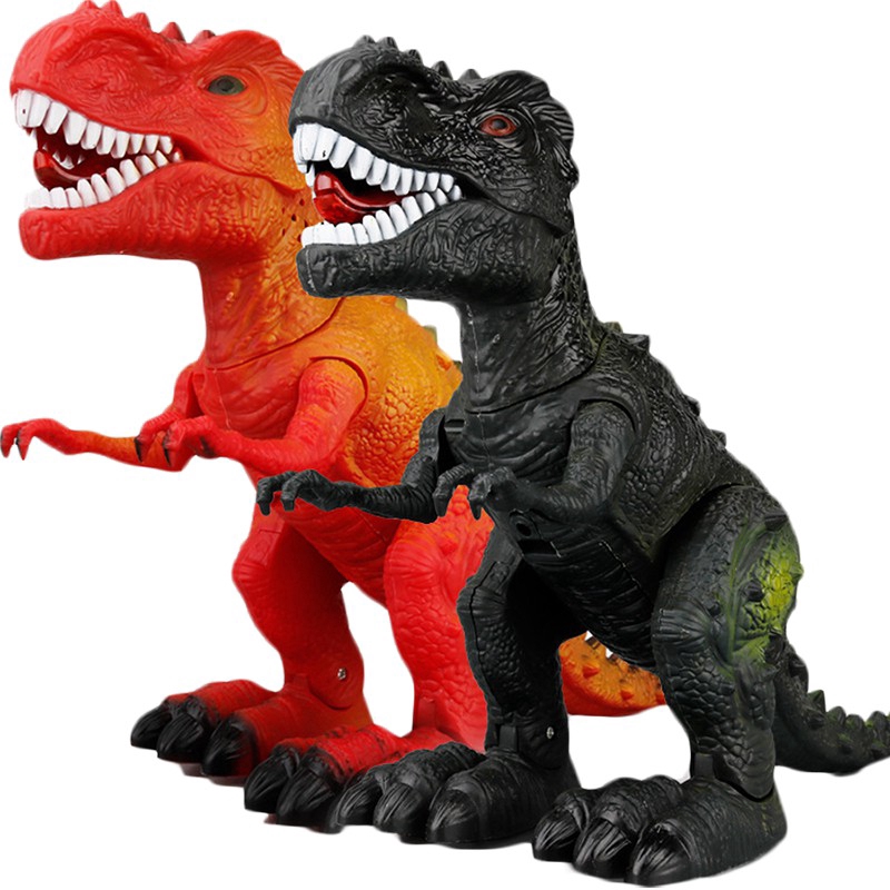 walking and roaring t rex dinosaur toy