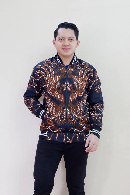 Jaket batik sragenan full furing batik modern