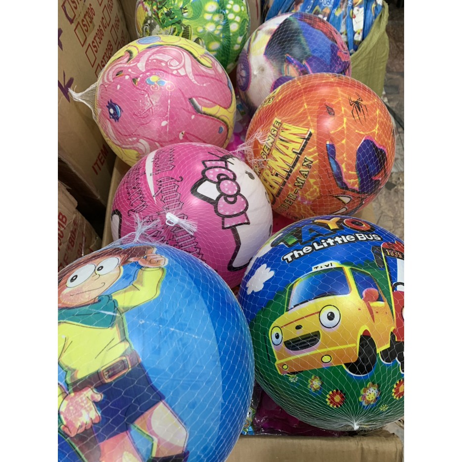 Mainan anak bola karakter kartun tayo