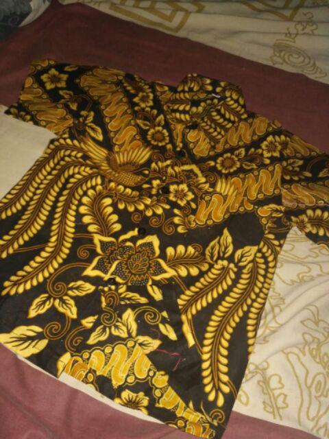 Kemeja Anak 313 Batik Hem Atasan Anak Laki-laki Seragam Pola Burung