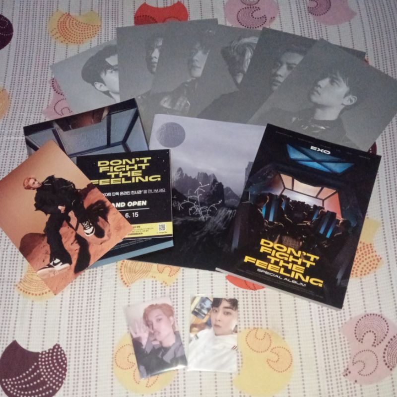 ALBUM EXO DFTF PB 1 PC KAI PC XIUMIN