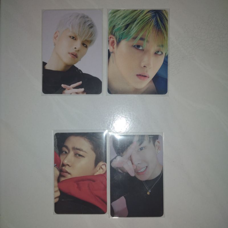 Photocard iKON Jinhwan Junhoe Bobby Hanbin