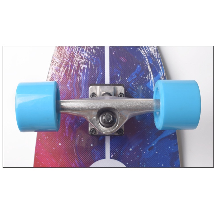 Blks Papan Surfing Land S6P7 Double Steering Smooth Star SM Booster Ukuran 32