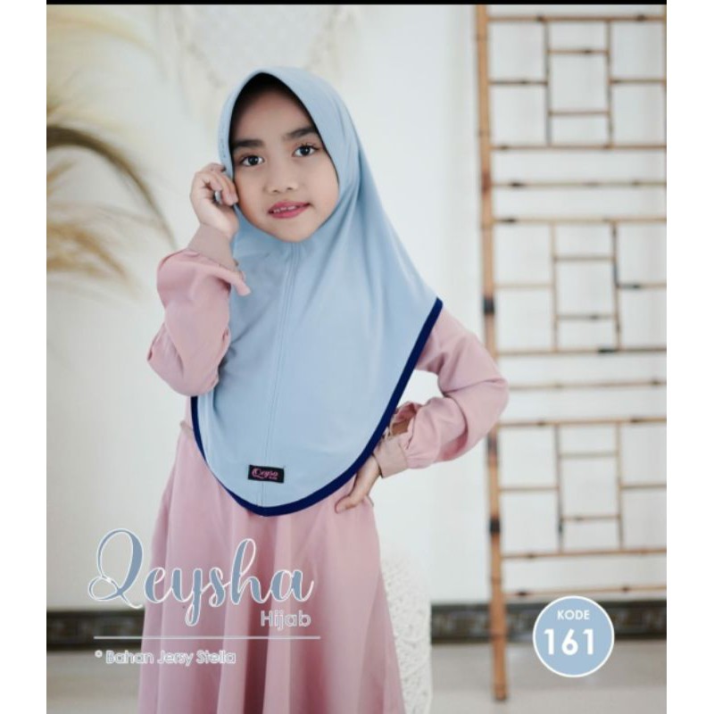 QEYSA HIJAB ORIGINAL / QEYSA ANAK HIJAB KODE 161 / JILBAB QEYSA ANAK