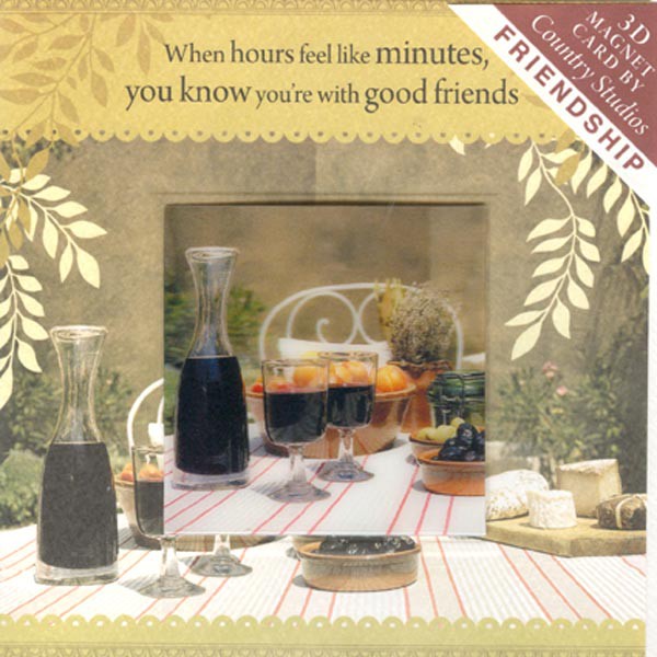 

3D Card With Magnet Card Gambar Minuman