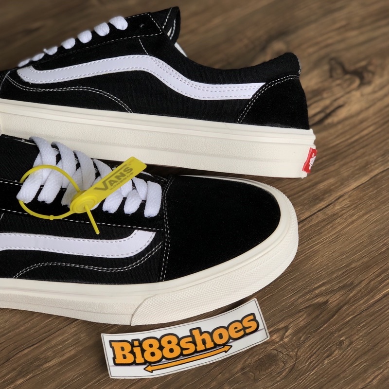 Sepatu pria wanita vans OLD SKOOL black white og