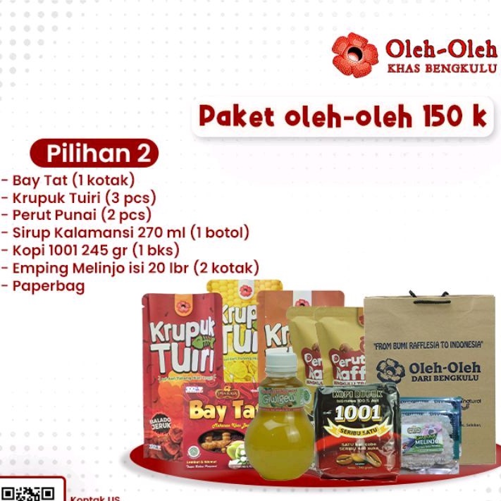 PAKET OLEH OLEH KHAS BENGKULU RP. 150.000