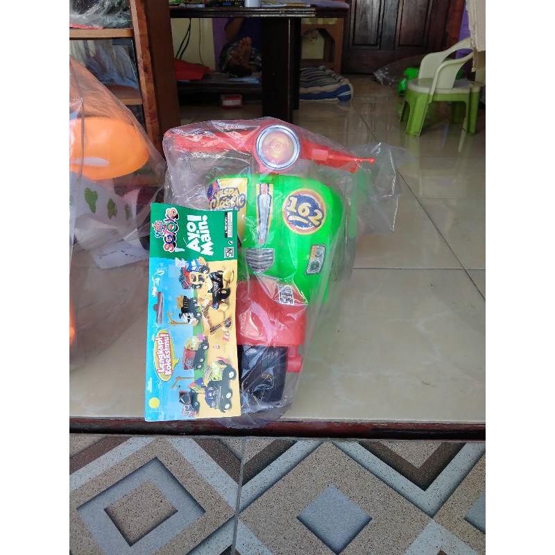 Motor Kecil Motor Mainan Anak VESPA Mainan