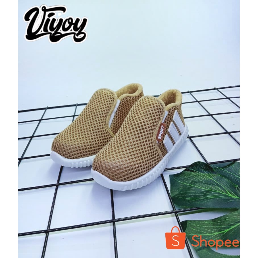 Sepatu Anak Slip On Sport sepatu Anak Laki laki 1-6 thn Sepatu anak murah terbaru / JALA