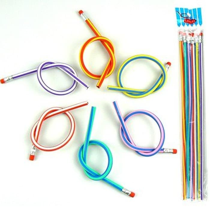 

pensil lentur flexible pencil fleksibel flexibel alat tulis stationery