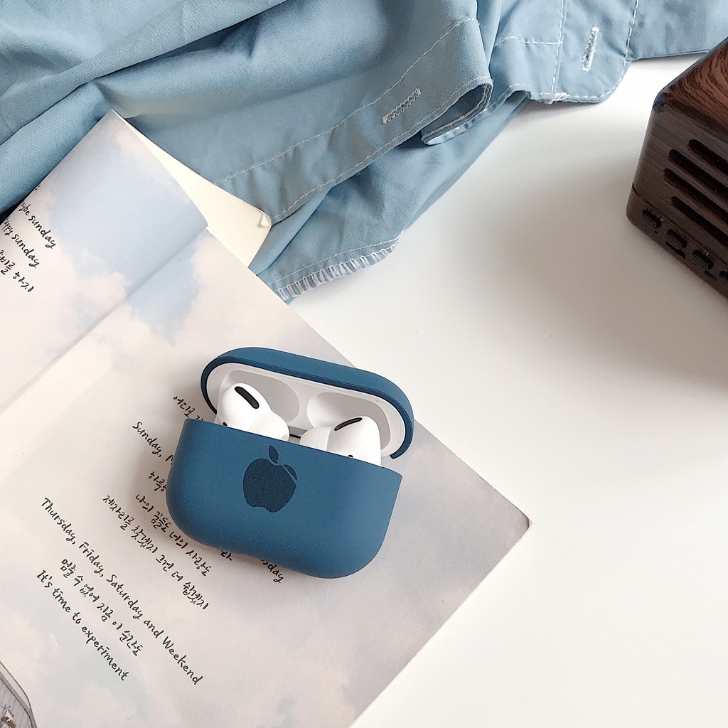 Casing Hard Case Pc Dengan Logo Untuk Apple Airpods 1 / 2 / Pro