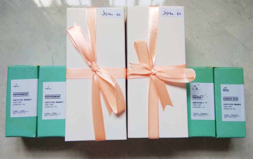 Natuna Damask Rose Essential Oil Diffuser Humidifier Minyak Esensial Purifier Aromatherapy Difuser