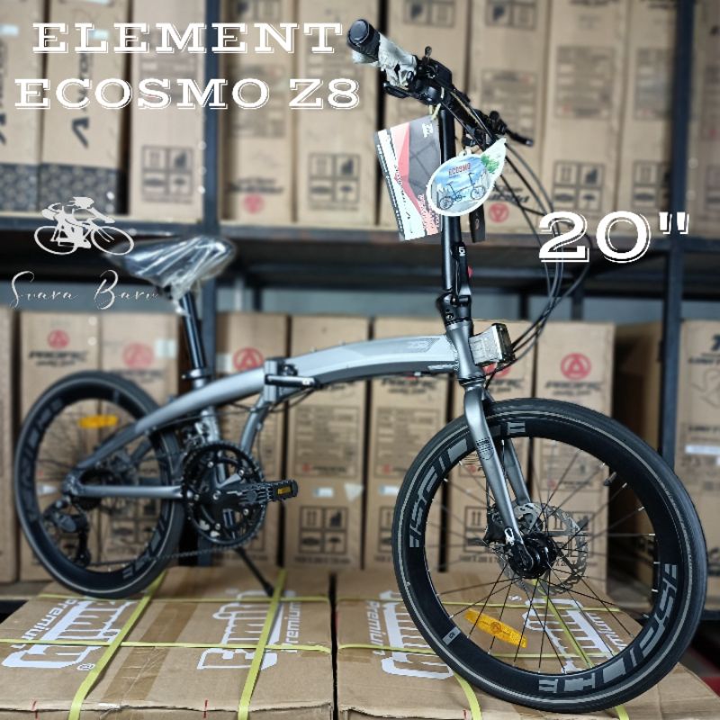 SEPEDA LIPAT ELEMENT ECOSMO Z8 16 SPEED 20 INCH