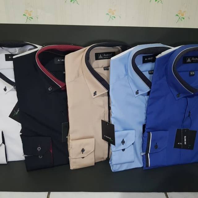 Kemeja Alisan-lengan panjang- motif