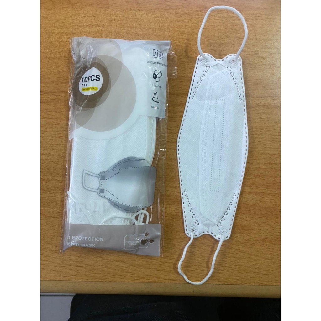 Masker KF94 masker korea 4d 3d 4ply KF 94 - ISI 10pcs