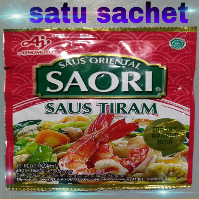 

saori saus tiram 1 sachet