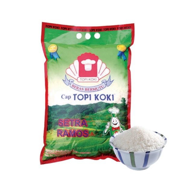 

BERAS TOPI KOKI 5kg