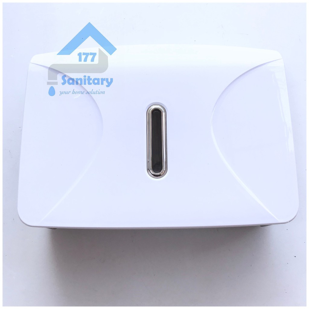 Tempat Tisu Box GEDE PUTIH 302- Rak Tissue Box Dispenser Tisu Lembaran Paper Tissue Sanitary177