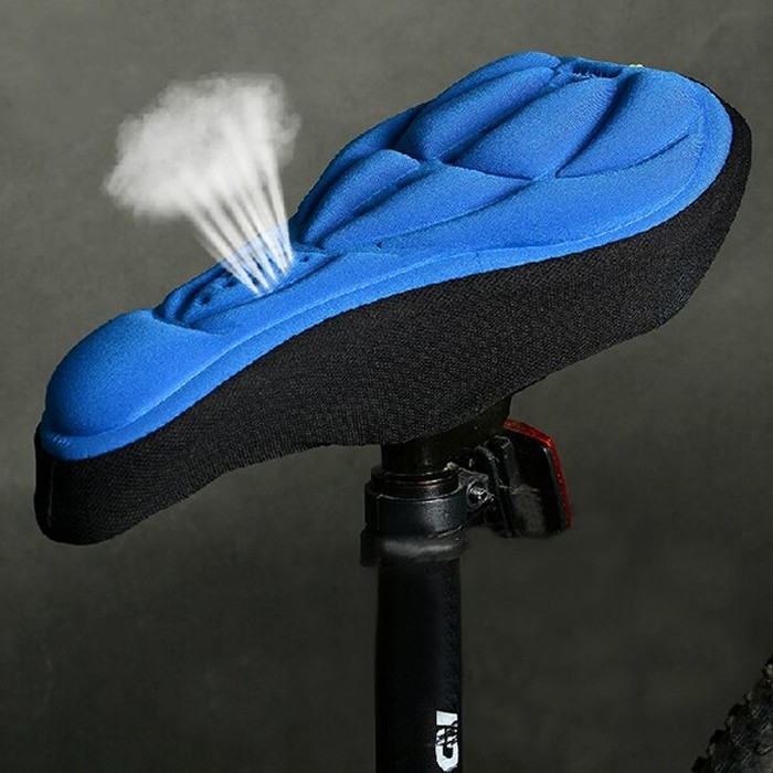 Bantal Jok Sadel Sepeda Empuk Bike 3D Gel Pad Saddle Skotlet Reflektif-1