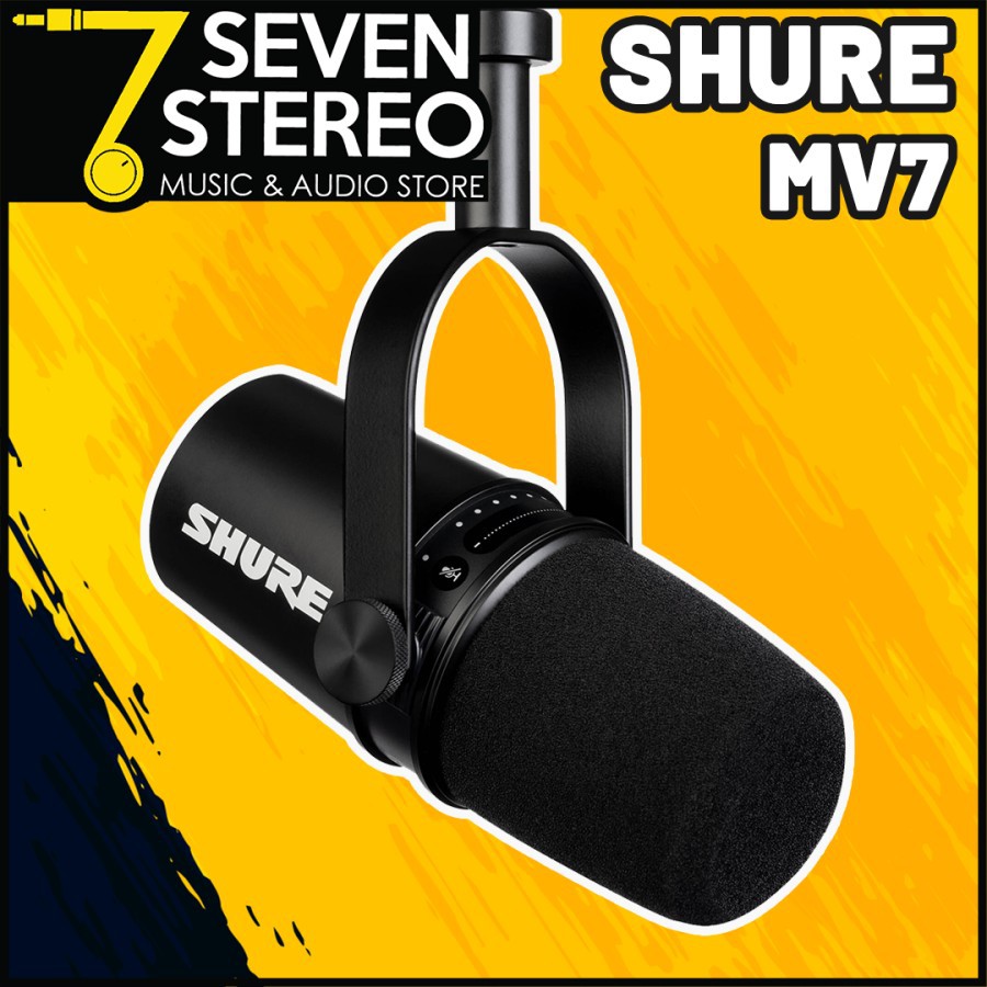 Shure MV-7 MV7 MV 7 Podcast Recording Mic Microphone