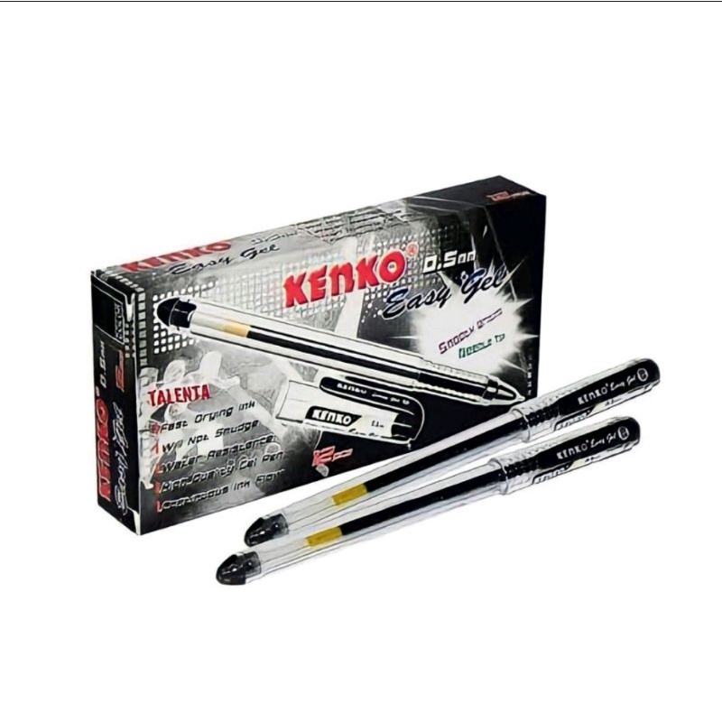 

Kenko GEL PEN Easy Gel - Hitam ( Pcs )