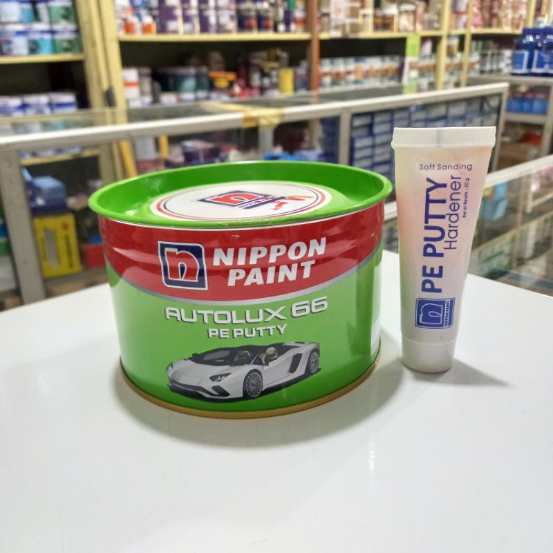 Dempul Besi Autolux 66 Nippon Paint 1 Kg