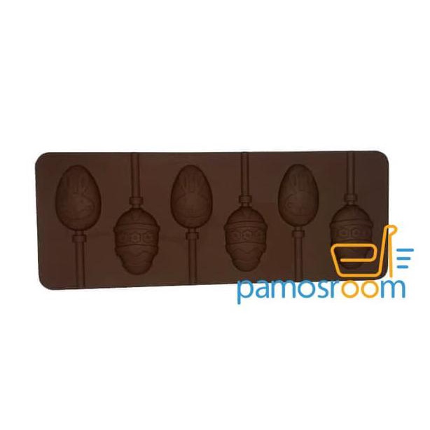 Cetakan Coklat Silikon / Cetakan Puding Berkarakter Lucu Bentuk Permen